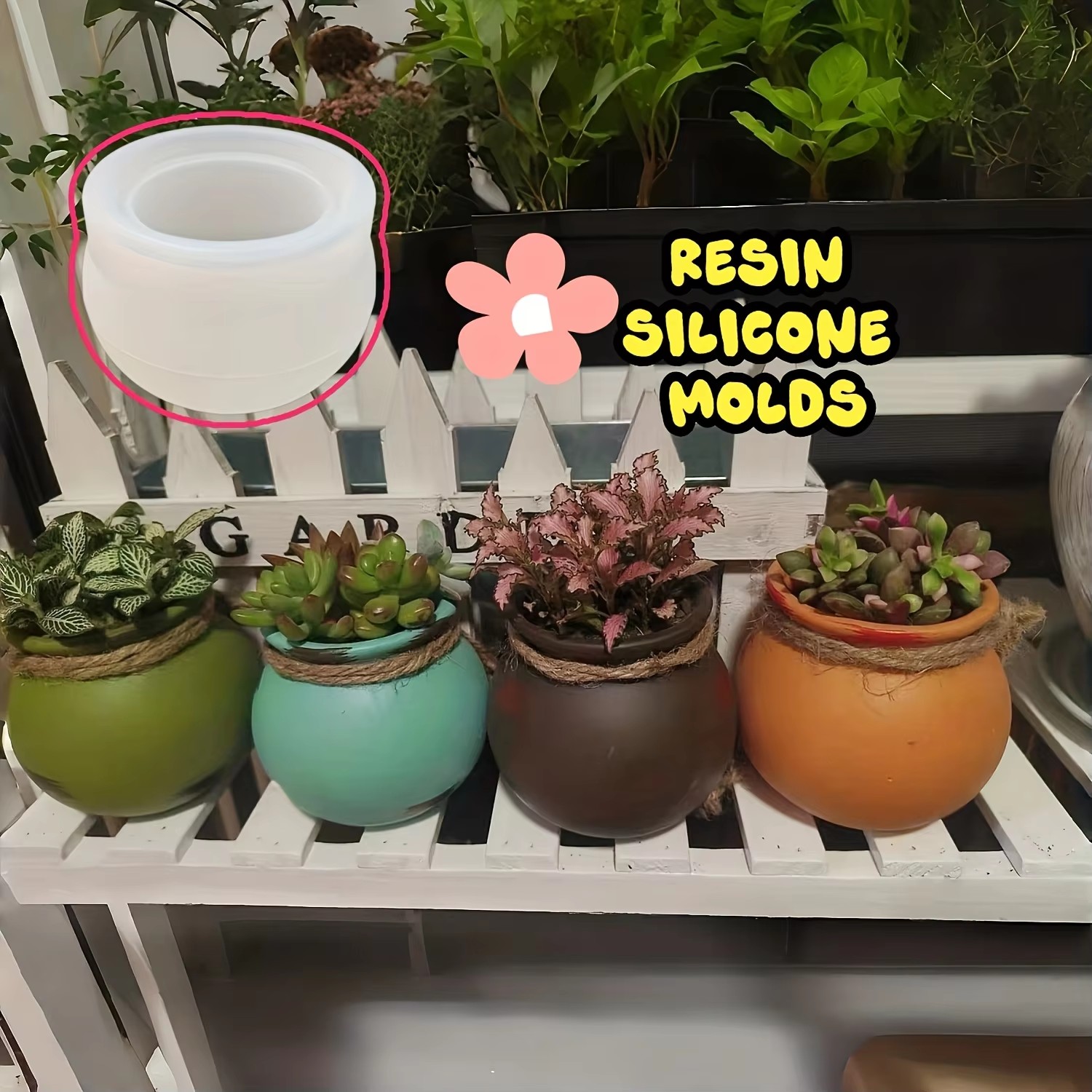 Silicone Flower Pot Molds, Res - огляд і ціна Potsticker Mold