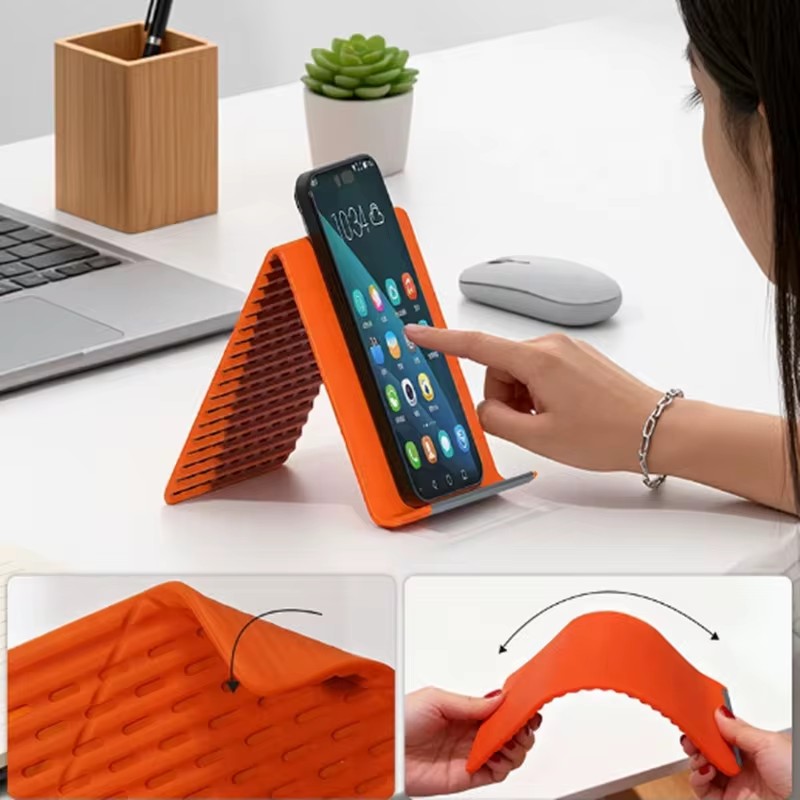 Portable Silicone Mobile Phone - огляд і ціна Taco Stand Holder