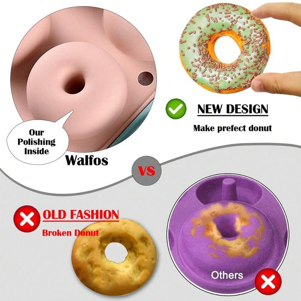 New Silicone Donut Mold High T - огляд і ціна Donut Mold Silicone