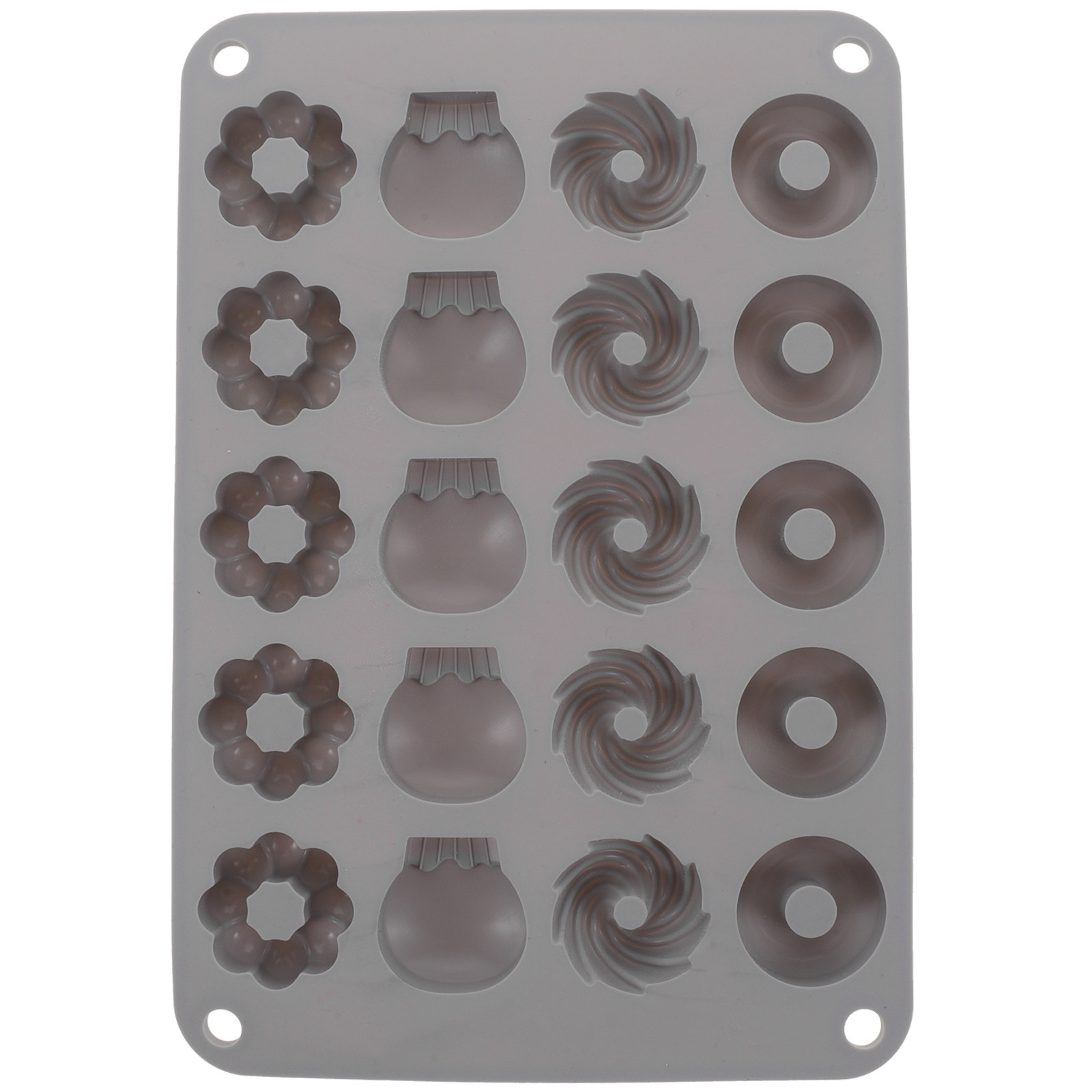 Mini Chocolate Donut Silicone  - огляд і ціна Donut Mold Silicone